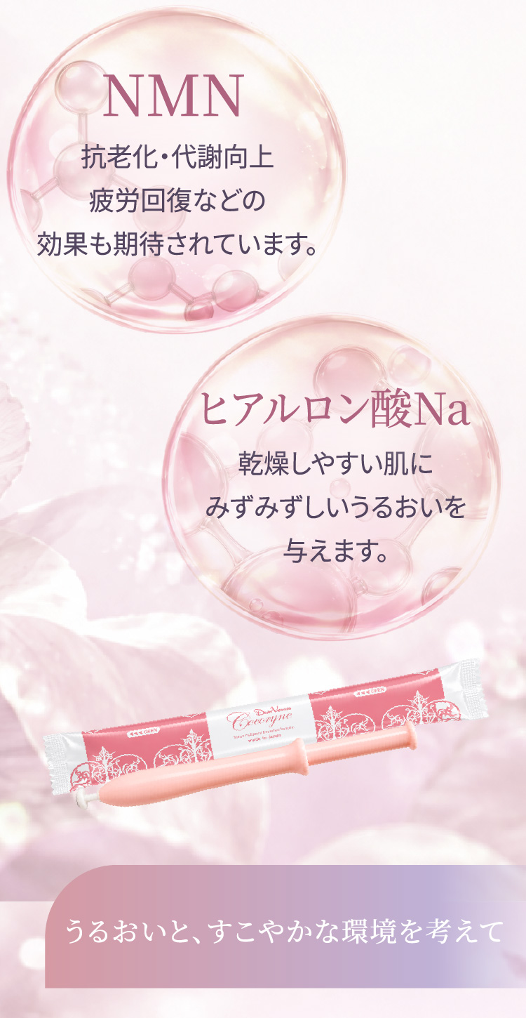 NMN・ヒアルロン酸Naの紹介